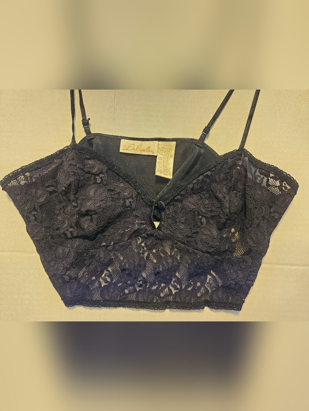Vintage 90's Delicates Lace Bralette